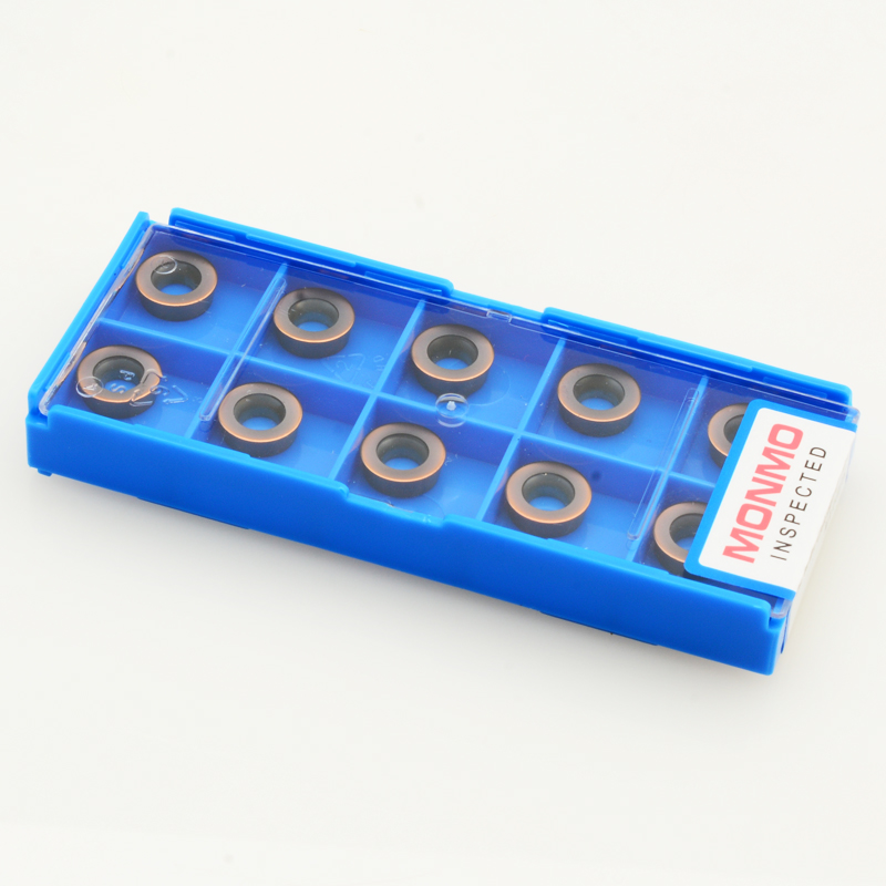 R4 R5 R6加工鋼件，不銹鋼銑專用數控銑刀片，RPMW1003MO MX1025銑刀粒