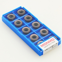 R4 R5 R6加工鋼件，不銹鋼銑專用數控銑刀片，RDMT1204MOT MX1025銑刀粒