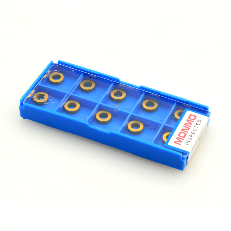 RPMW0802MO-X  加工鋼件，不銹鋼銑專用數控銑刀片MP1025