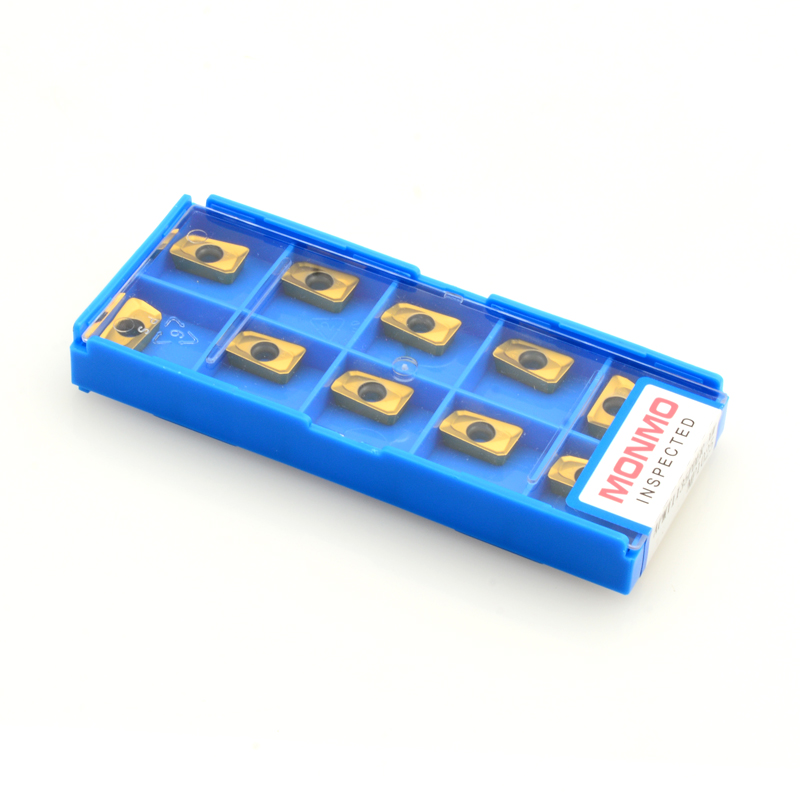 1135 1604 MONMO MP1025數(shù)控刀粒 加工塑膠模具鋼APMT1135PDER-XM銑