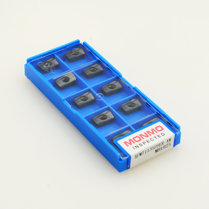 MH1025系列鋼件預硬鋼刀片專用銑刀片 1135/1604  APMT1135PDER-X 飛刀粒